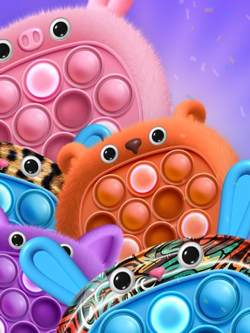 Popit fidget toys 3D top style screenshot 7